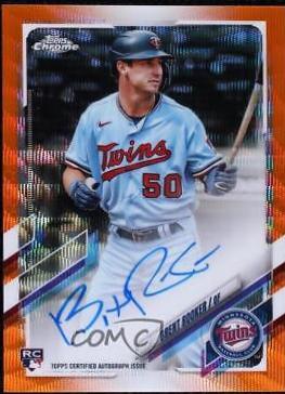 Brent Rooker [Orange Wave Refractor] #RA-BR