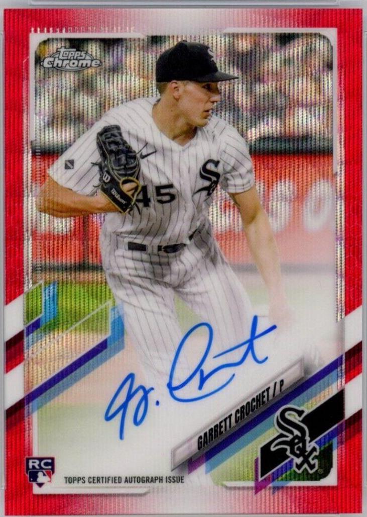 Garrett Crochet [Red Wave Refractor] #RA-GC