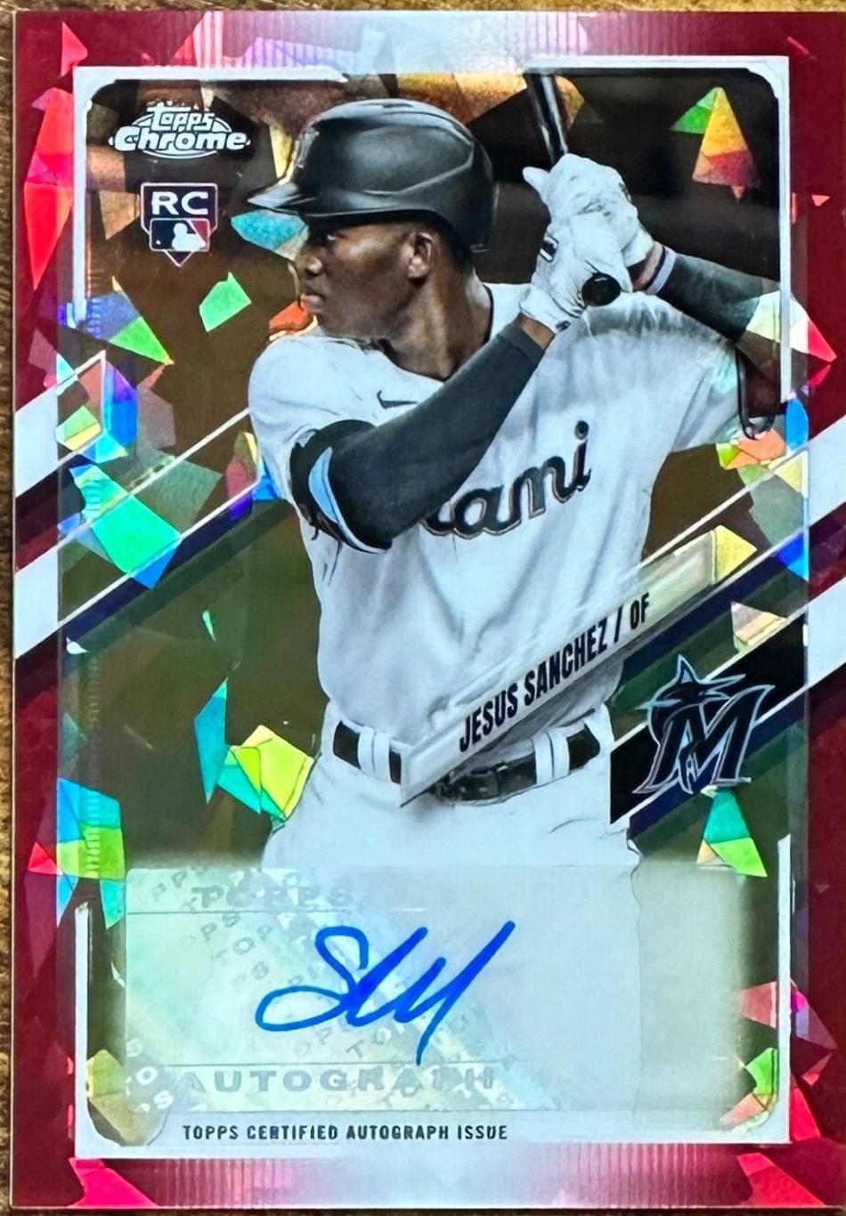 Jesus Sanchez [Red Refractor] #RA-JS