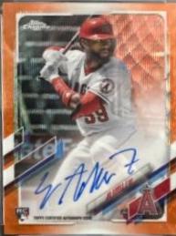 Jo Adell [Orange Wave Refractor] #RA-JA