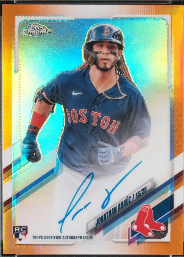 Jonathan Arauz [Orange Refractor] #RA-JAR