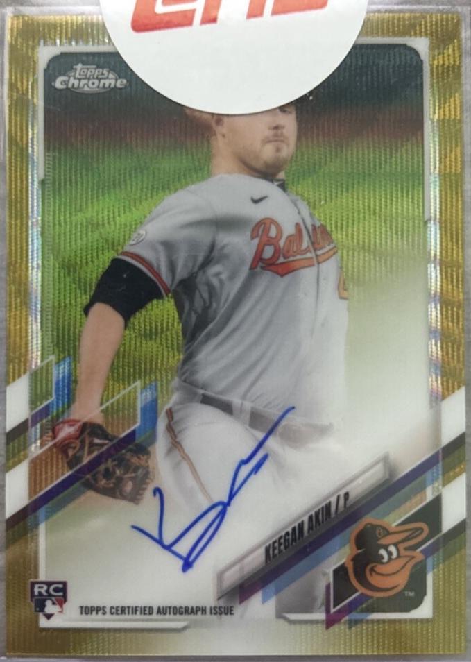 Keegan Akin [Gold Wave Refractor] #RA-KA