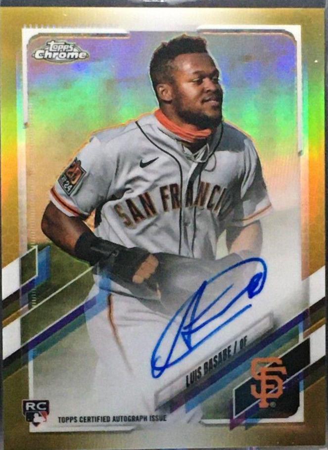 Luis Basabe [Gold Refractor] #RA-LB