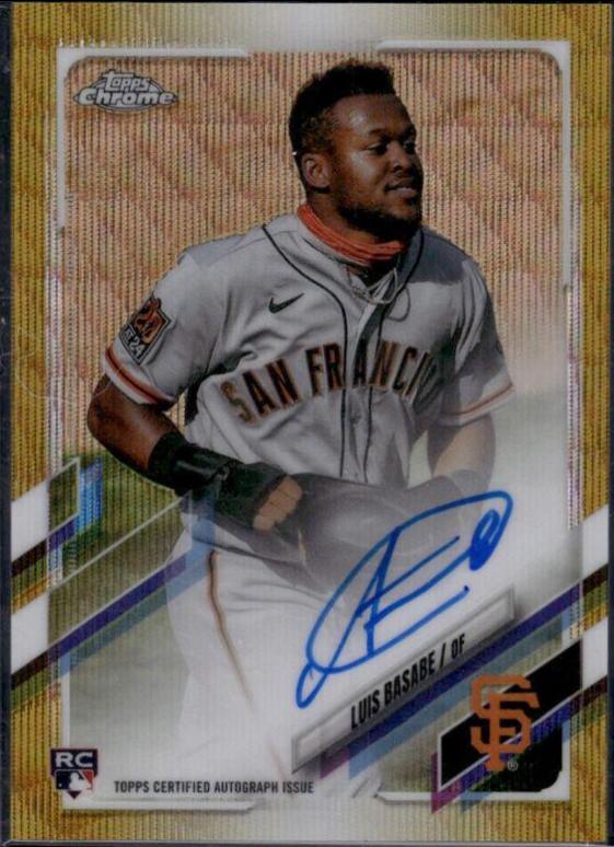 Luis Basabe [Gold Wave Refractor] #RA-LB