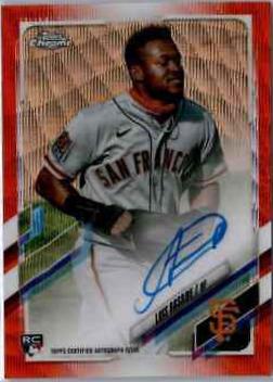 Luis Basabe [Orange Wave Refractor] #RA-LB