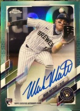 Mark Mathias [Aqua Refractor] #RA-MMA