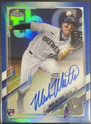 Mark Mathias [Blue Refractor] #RA-MMA