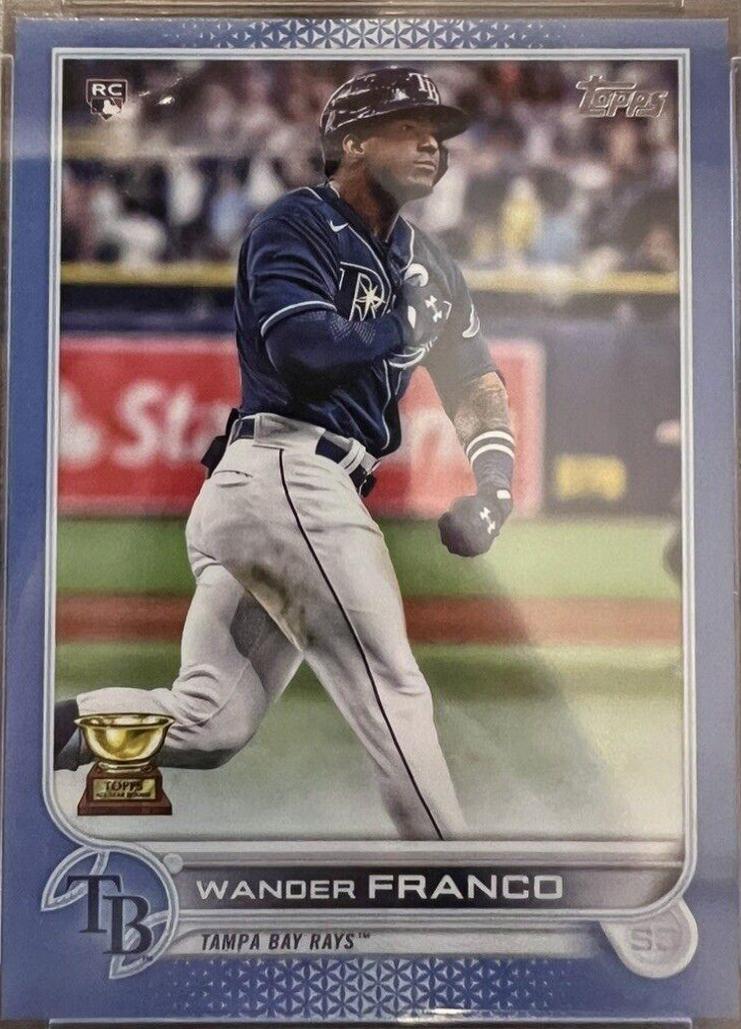 Wander Franco [Father's Day Powder Blue] #215
