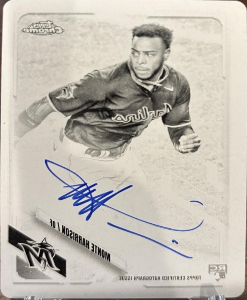 Monte Harrison [Superfractor] #RA-MH