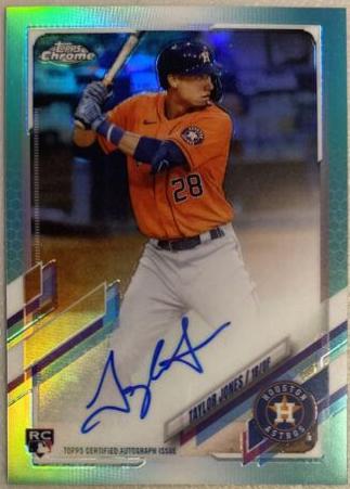 Taylor Jones [Aqua Refractor] #RA-TJ