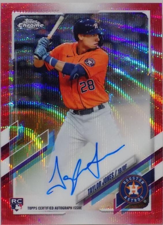 Taylor Jones [Red Wave Refractor] #RA-TJ