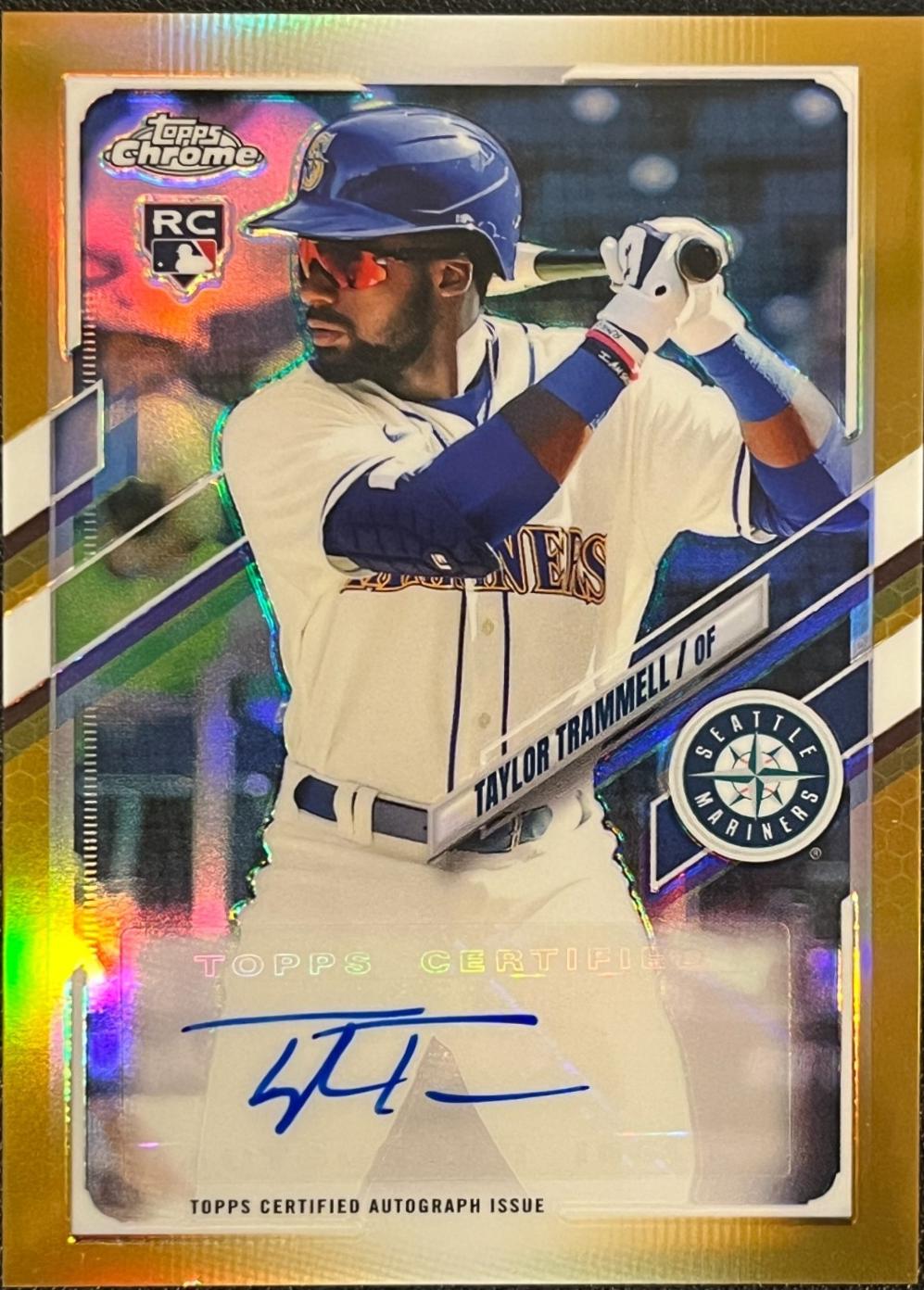 Taylor Widener [Gold Refractor] #RA-TW