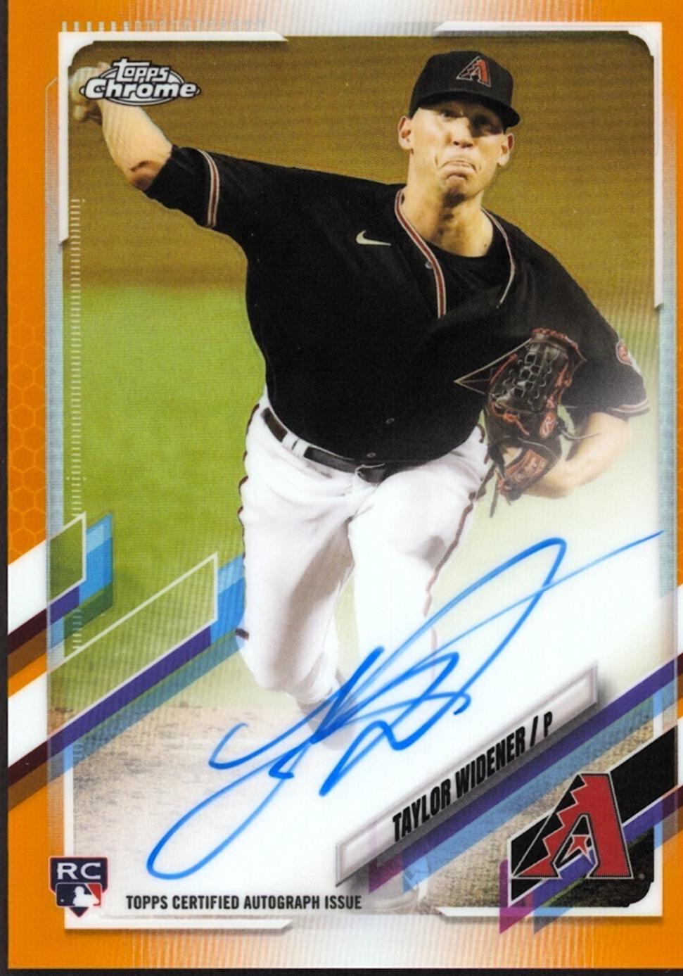 Taylor Widener [Orange Refractor] #RA-TW
