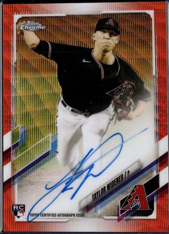 Taylor Widener [Orange Wave Refractor] #RA-TW
