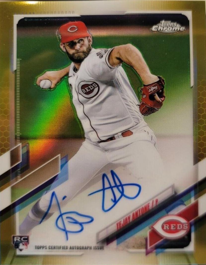 Tejay Antone [Gold Refractor] #RA-TA