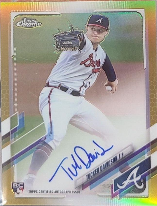 Tucker Davidson [Gold Refractor] #RA-TD