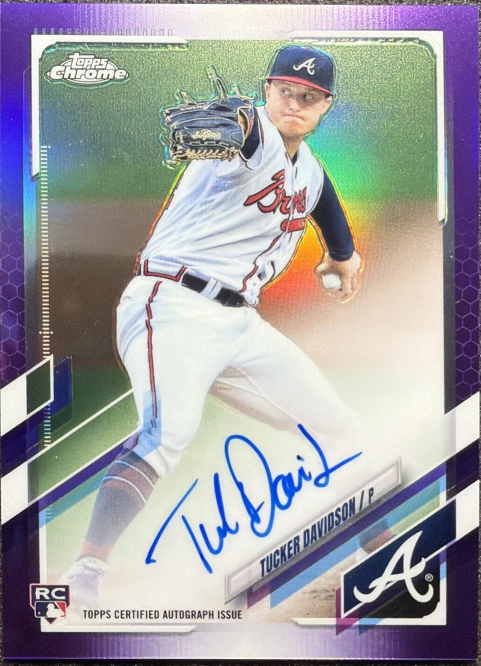 Tucker Davidson [Purple Refractor] #RA-TD