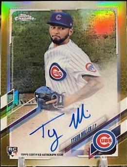 Tyson Miller [Gold Refractor] #RA-TMI