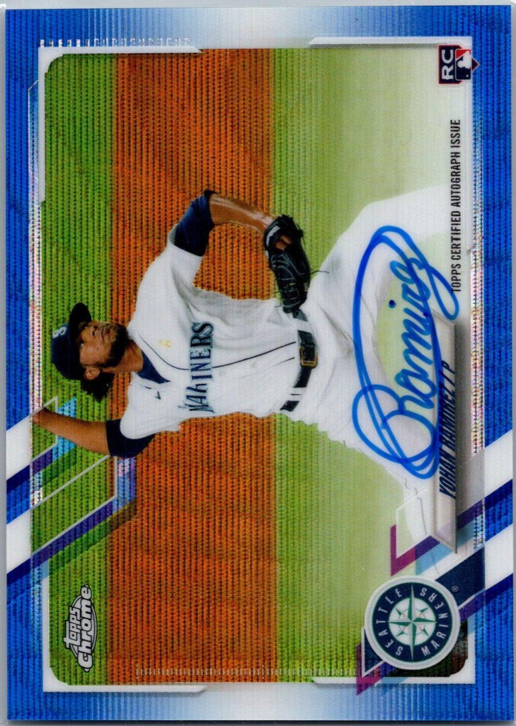 Yohan Ramirez [Blue Wave Refractor] #RA-YR