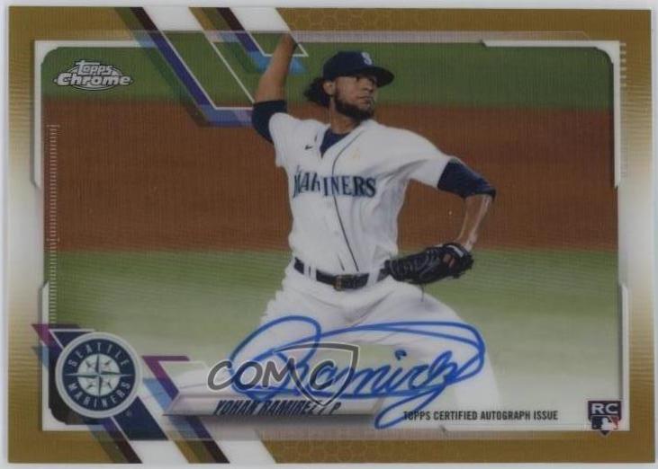 Yohan Ramirez [Gold Refractor] #RA-YR