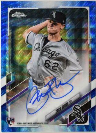 Zack Burdi [Blue Wave Refractor] #RA-ZB