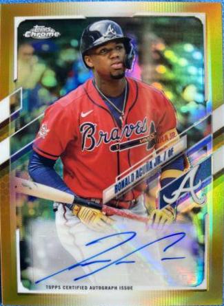 Ronald Acuna Jr. [Gold Refractor] #CUSA-RA