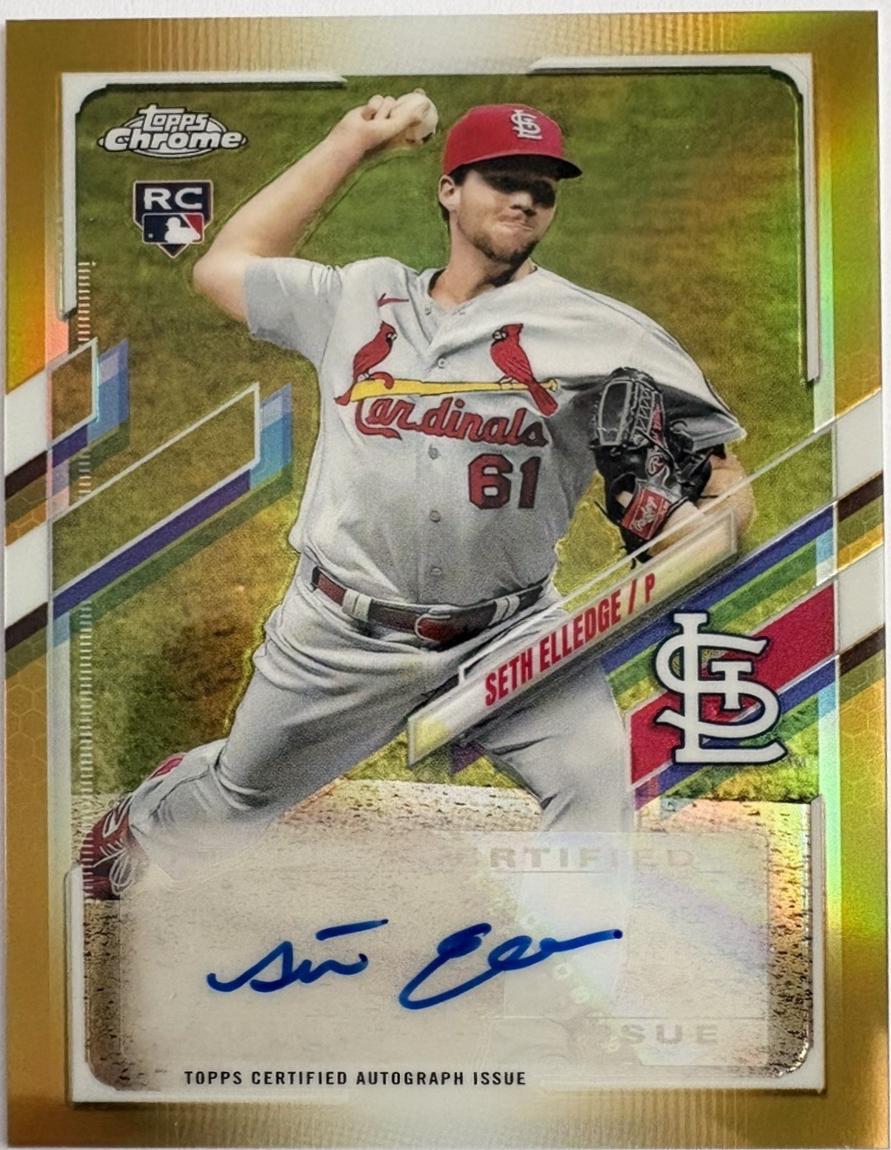 Seth Elledge [Gold Refractor] #CUSA-SE