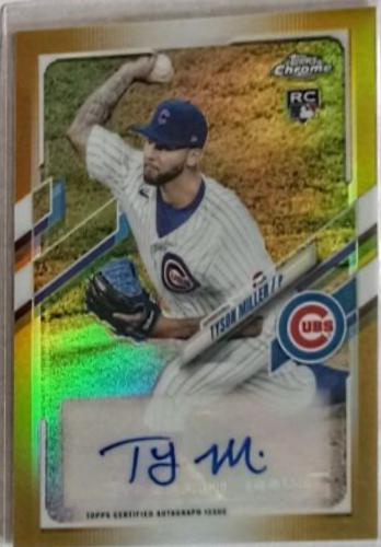 Tyson Miller [Gold Refractor] #CUSA-TM