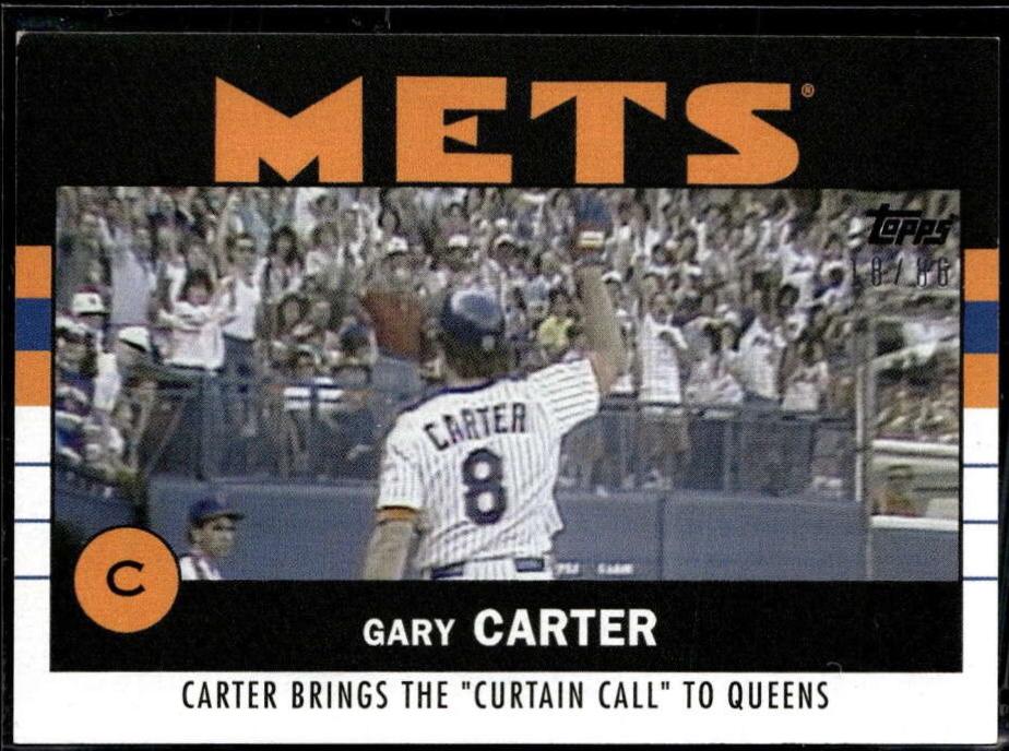 Gary Carter [Blue Orange] #18