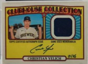 Christian Yelich #CCAR-CY