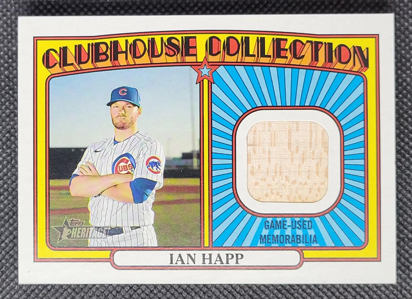 Ian Happ Clubhouse Collection Relics #CCR-IH