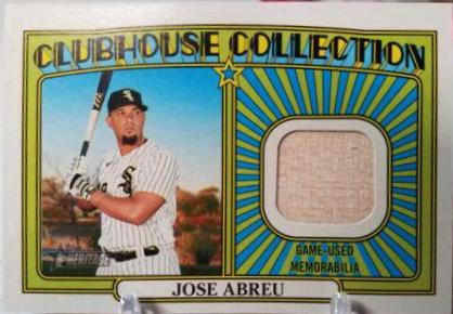 Jose Abreu Clubhouse Collection Relics #CCR-JAB