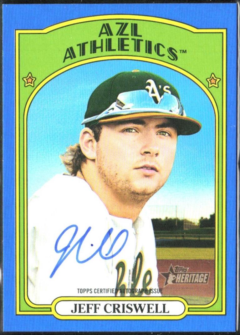 Jeff Criswell [Blue] #ROA-JC