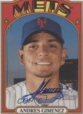 Andres Gimenez Real One Autographs #ROA-AGI