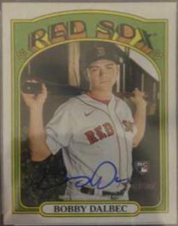 Bobby Dalbec Real One Autographs #ROA-BD