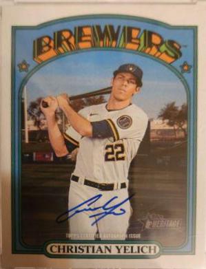 Christian Yelich Real One Autographs #ROA-CY