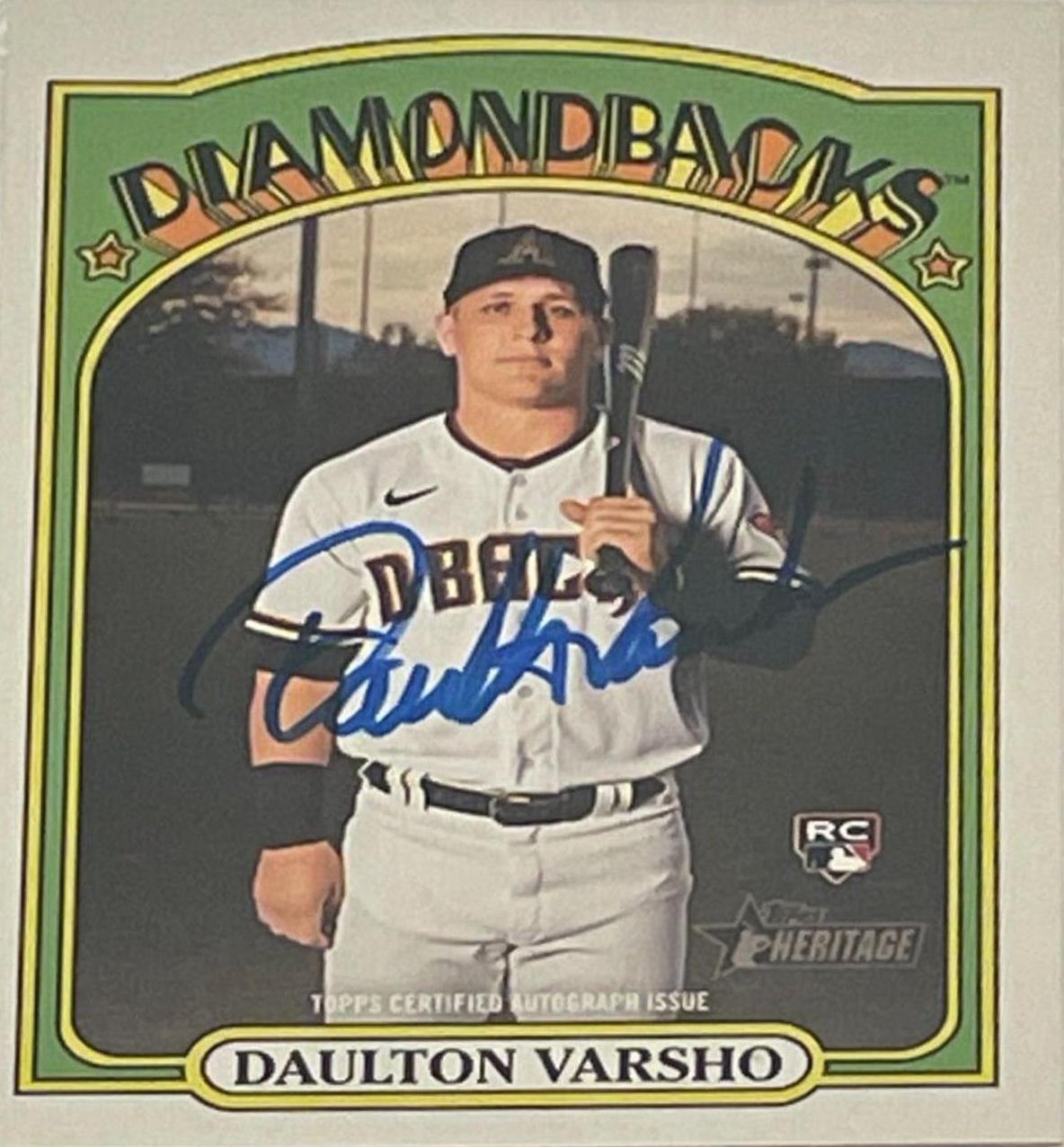 Daulton Varsho Real One Autographs #ROA-DVA
