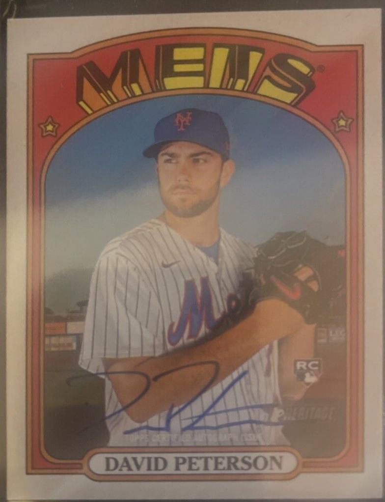 David Peterson Real One Autographs #ROA-DP
