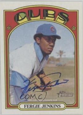 Fergie Jenkins Real One Autographs #ROA-FJ
