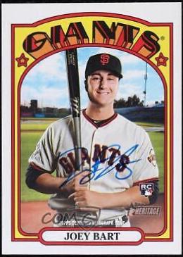 Joey Bart Real One Autographs #ROA-JBA