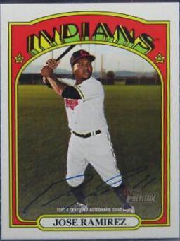 Jose Ramirez Real One Autographs #ROA-JR