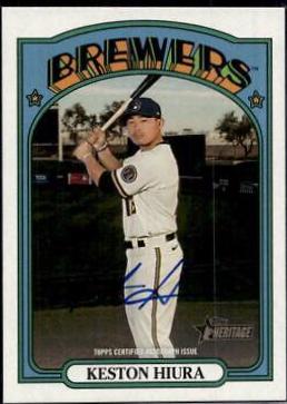 Keston Hiura Real One Autographs #ROA-KH