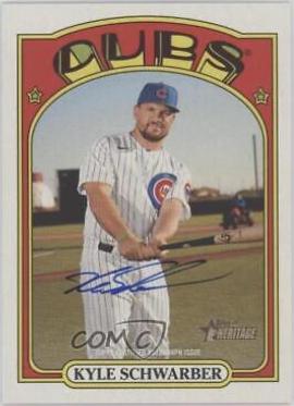 Kyle Schwarber Real One Autographs #ROA-KS