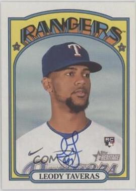 Leody Taveras Real One Autographs #ROA-LT