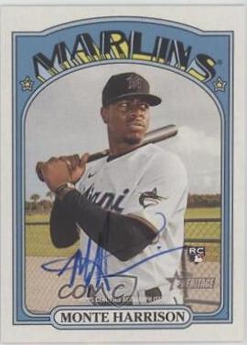 Monte Harrison Real One Autographs #ROA-MH