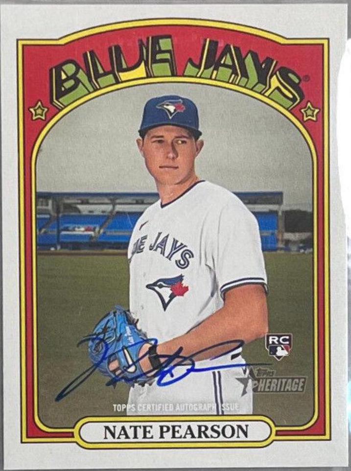 Nate Pearson Real One Autographs #ROA-NP