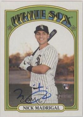 Nick Madrigal Real One Autographs #ROA-NM