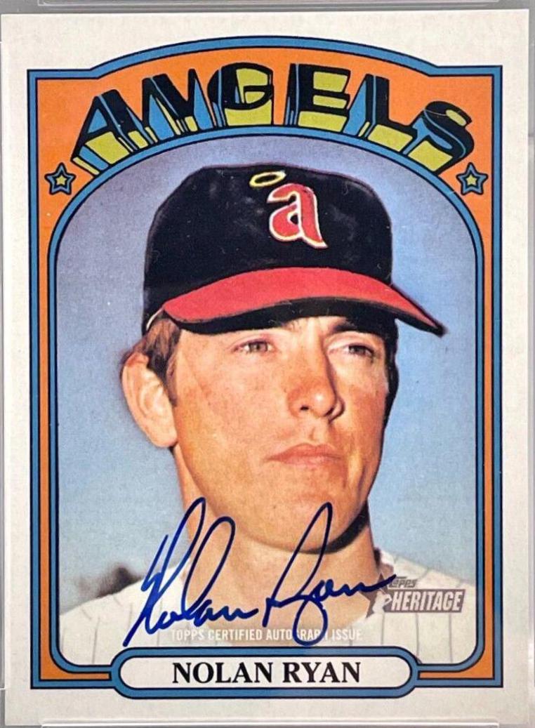 Nolan Ryan Real One Autographs #ROA-NR