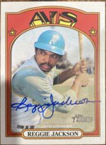 Reggie Jackson Real One Autographs #ROA-RJ