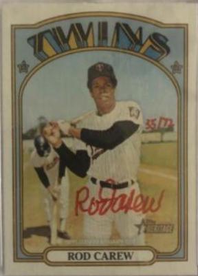 Rod Carew Real One Autographs #ROA-RC
